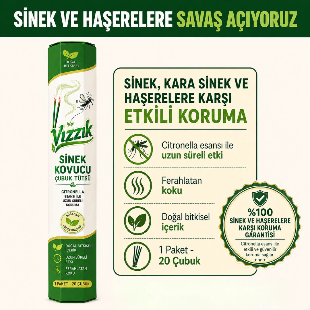 Vızzık - Sinek ve Haşerelerin Korkulu Rüyası!