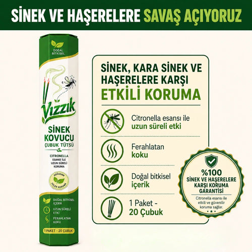 Vızzık - Sinek ve Haşerelerin Korkulu Rüyası!