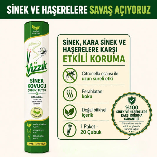 Vızzık - Sinek ve Haşerelerin Korkulu Rüyası!