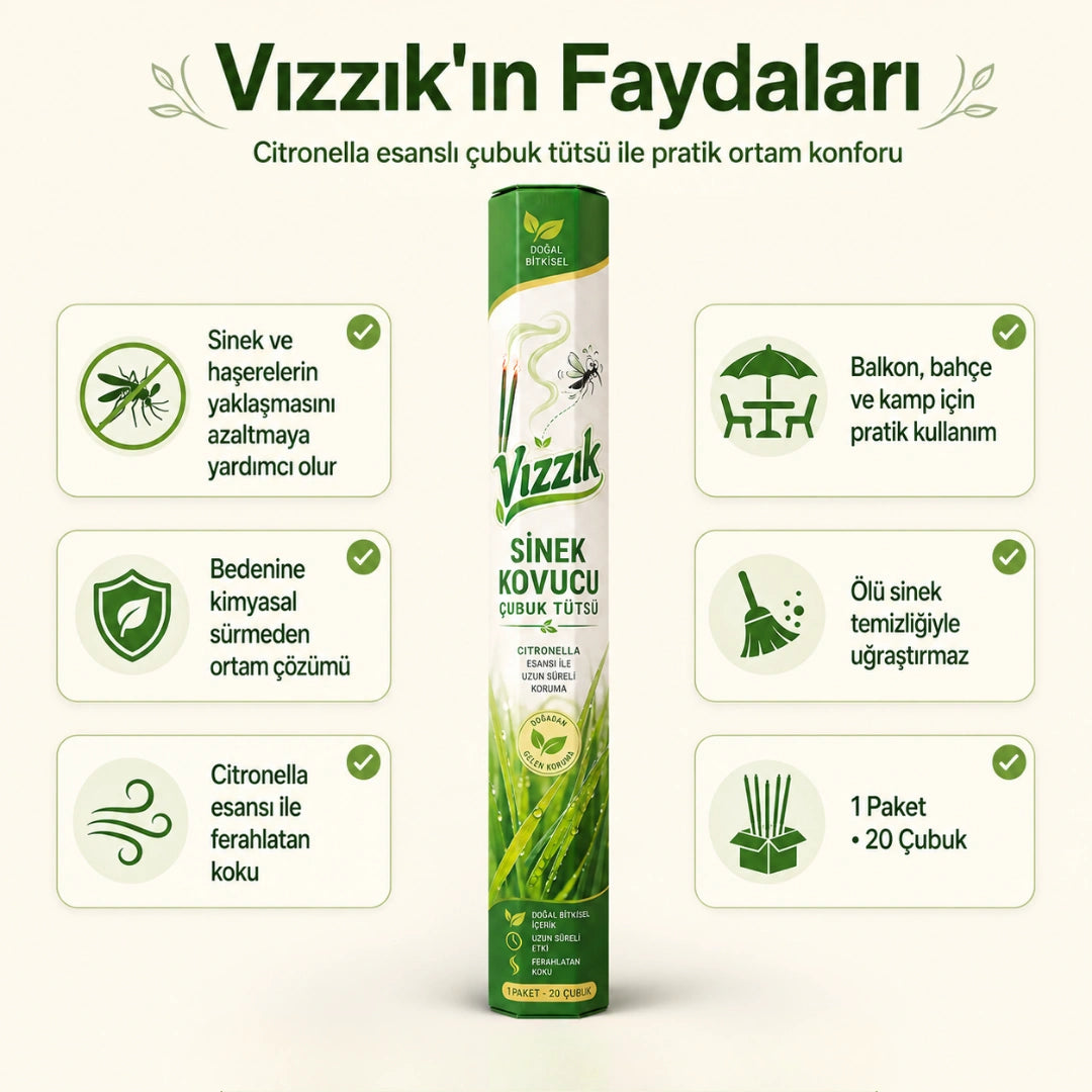 Vızzık - Sinek ve Haşerelerin Korkulu Rüyası!